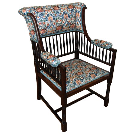 Arts & Crafts wing back armchair - The Sitting Place
