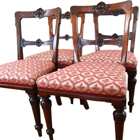 Victorian Johnson & Son dining chairs - The Sitting Place