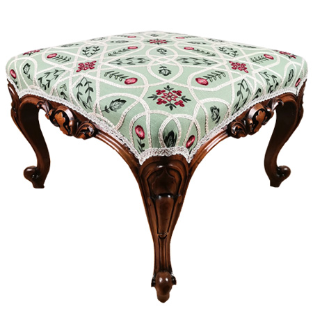 Victorian stool by W. Richardson & Co - The Sitting Place