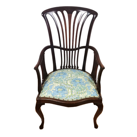 Art Nouveau high back armchair - The Sitting Place